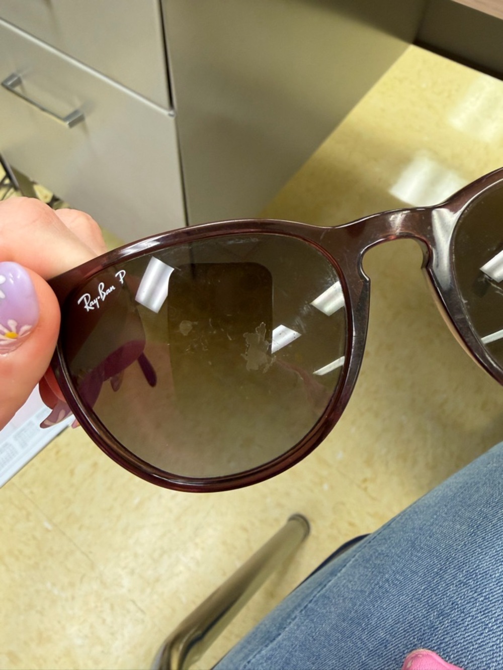 Ray-Ban Brown Sunglasses - Picture 8 of 9